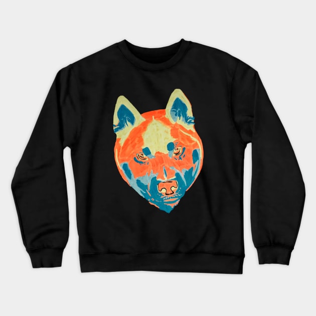 Shiba Crewneck Sweatshirt by RaLiz